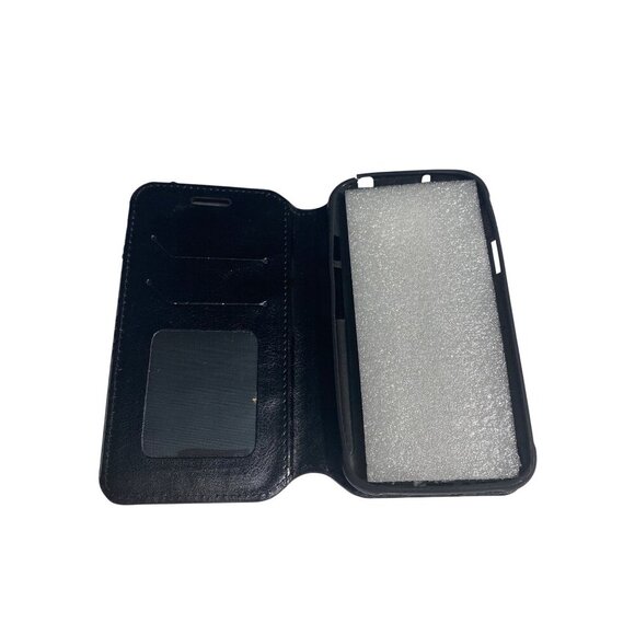 Sofa Wireless Samsung S7 Active Wallet Phone Case Black Magnetic Flip - Picture 1 of 10